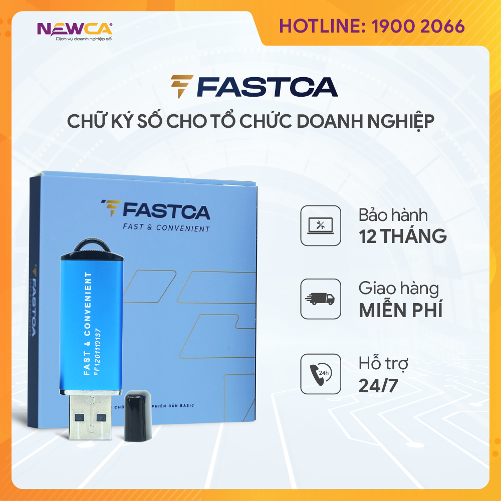 Dịch vụ CTS FastCA chuyển đổi 1 năm cá nhân